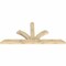 Ekena Millwork Richland Rough Sawn Timber Gable Bracket, Douglas Fir, 96"W x 44"H x 4"D x 6"F, 11/12 Pitch GBW096X44X0406RIC00RDF - alternate 4